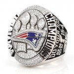 2014 New England Patriots Super Bowl Ring/Pendant(C.Z. logo)